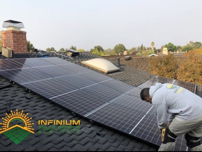 infinium solar installation