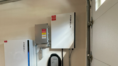 FranklinWH battery and Enphase EV charger Photo