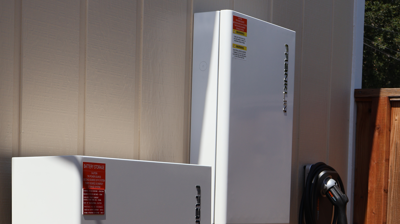 FranklinWH battery and Chargepoint EV charger Photo