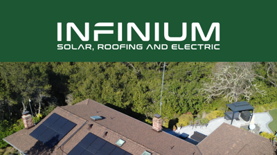 REC Solar Panels and Certainteed Landmark Pro Shingles in Redwood City, CA Photo