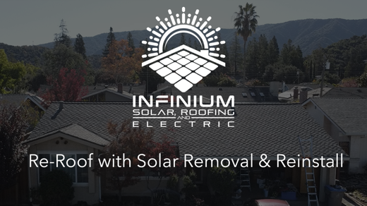 Re-Roof with Solar Removal & Reinstall